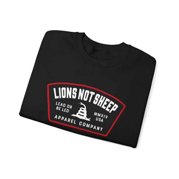 Lions Not Sheep "Lead From the Front" Unisex Crewneck Sweatshirt
