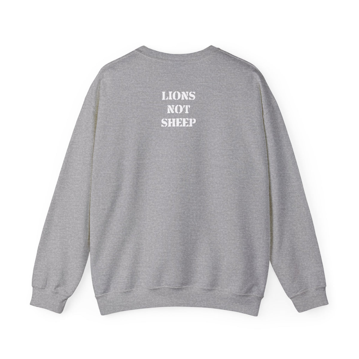 Lions Not Sheep "Join or Die" Unisex Crewneck Sweatshirt