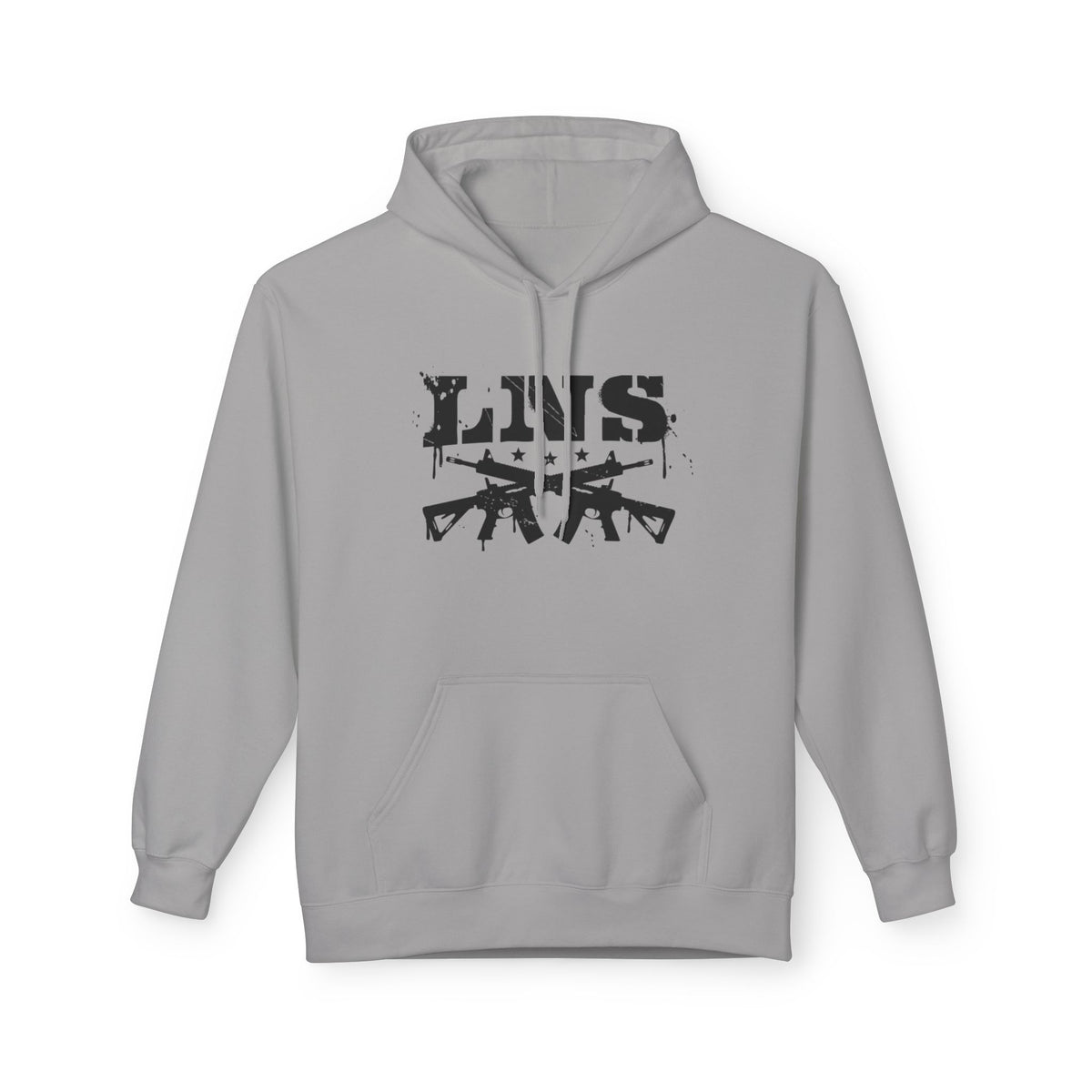 Lions Not Sheep "Crossed Guns" Softstyle Fleece Hoodie