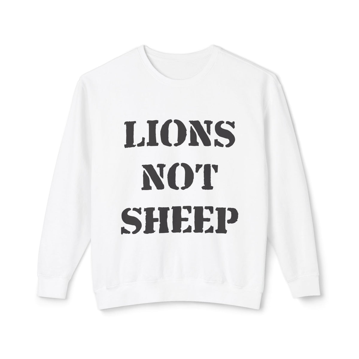 Lions Not Sheep &quot;OG&quot; Unisex Crewneck Sweatshirt