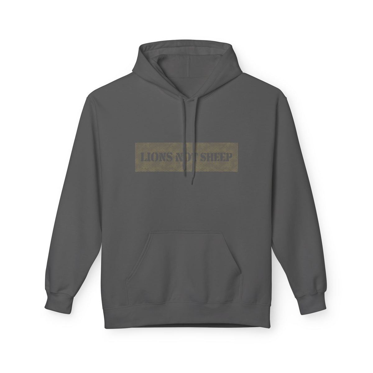 Lions Not Sheep "Gunner" Softstyle Fleece Hoodie