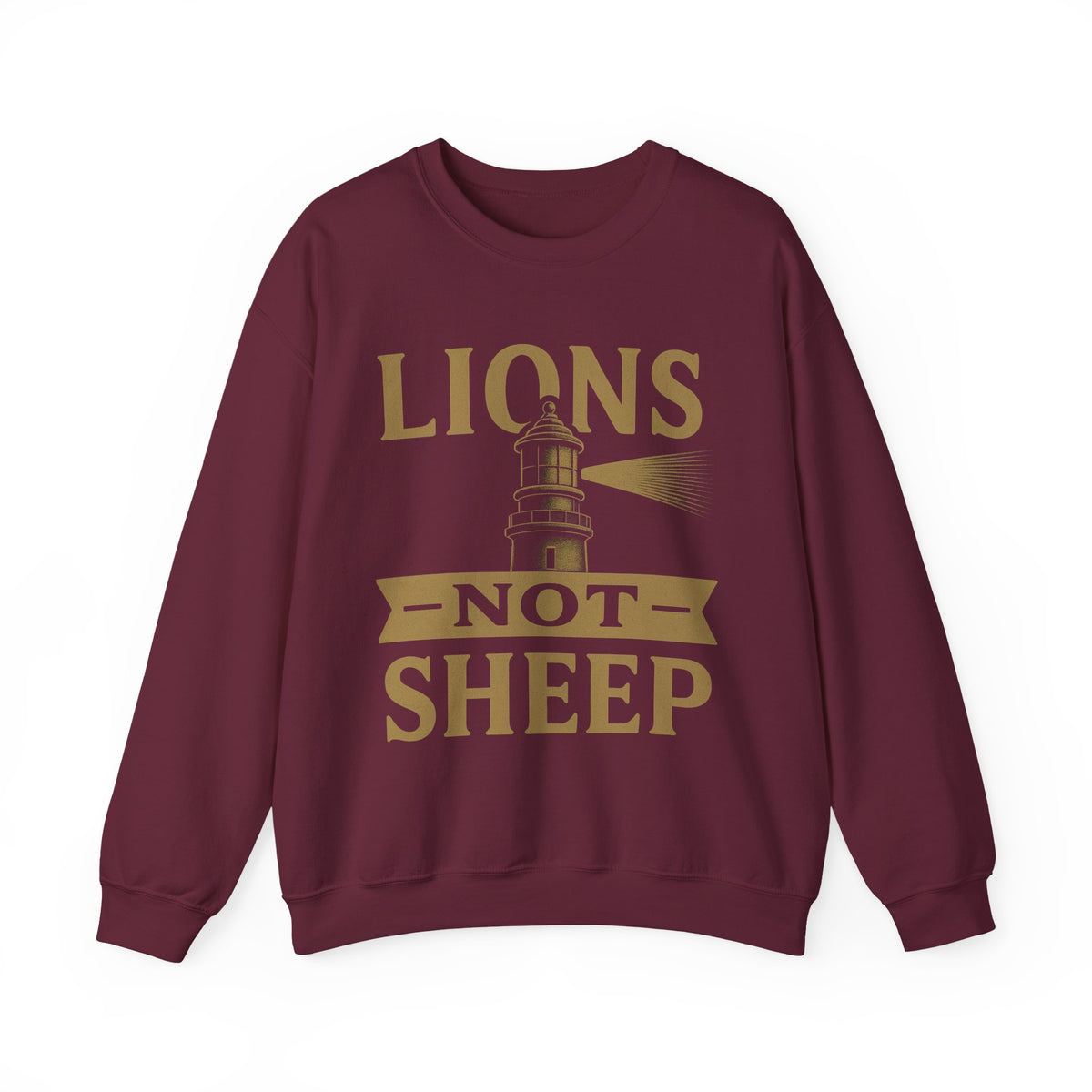 Lions Not Sheep "Watchtower" Unisex Crewneck Sweatshirt