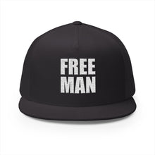 Lions Not Sheep "Free Man" 5 Panel Trucker Hat - Dark Version Old