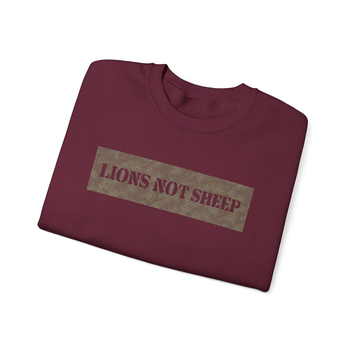 Lions Not Sheep "Gunner" Unisex Crewneck Sweatshirt