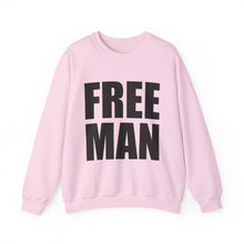 Lions Not Sheep "Free Man" Unisex Crewneck Sweatshirt