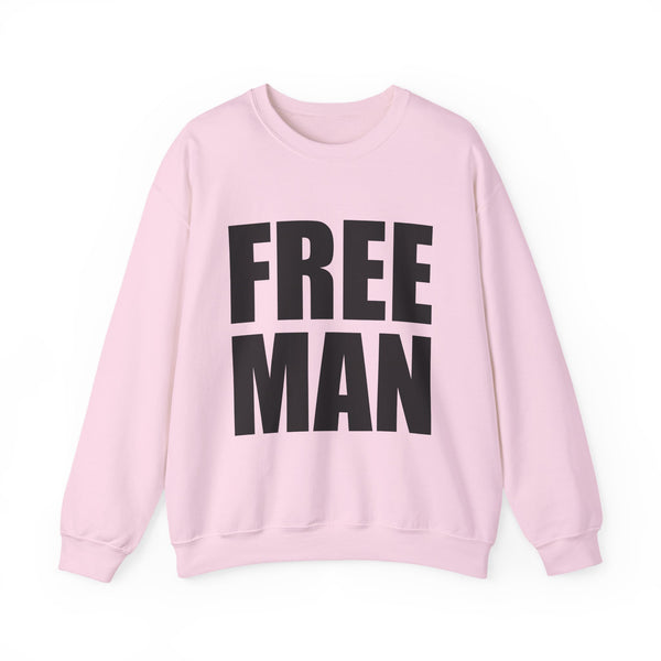 Lions Not Sheep "Free Man" Unisex Crewneck Sweatshirt