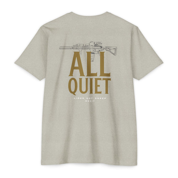 Lions Not Sheep "All Quiet" Tee