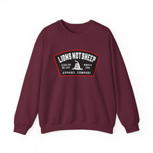 Lions Not Sheep "Lead From the Front" Unisex Crewneck Sweatshirt