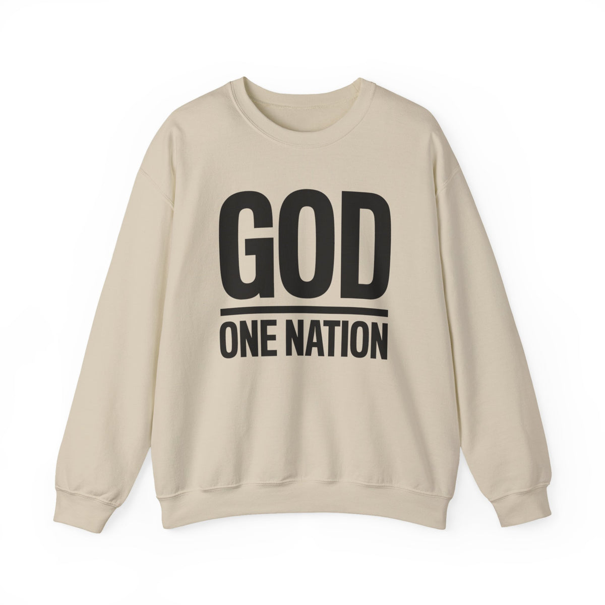 Lions Not Sheep "God's Nation" Unisex Crewneck Sweatshirt