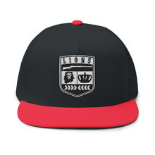 Lions Not Sheep "Crest" Flat Bill Hat - Dark Version Old