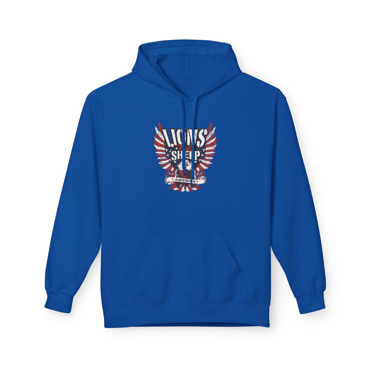 Lions Not Sheep "America" Softstyle Fleece Hoodie