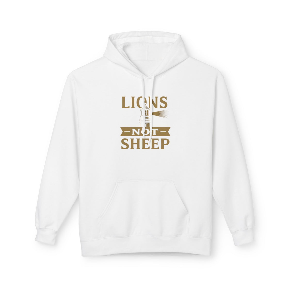 Lions Not Sheep "Watchtower" Softstyle Fleece Hoodie