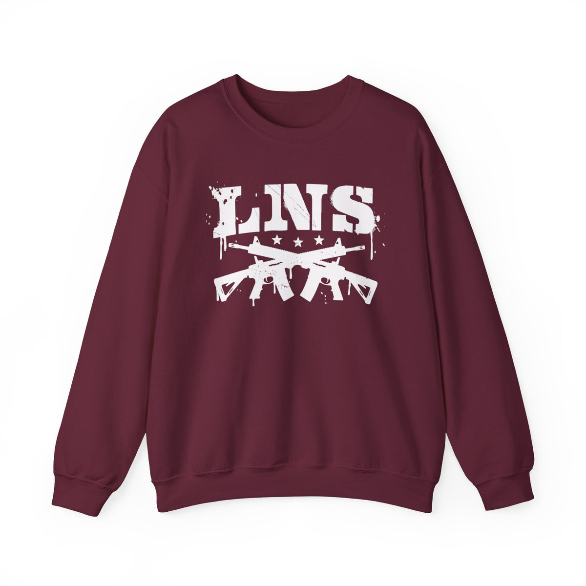 Lions Not Sheep "Crossed Guns" Unisex Crewneck Sweatshirt