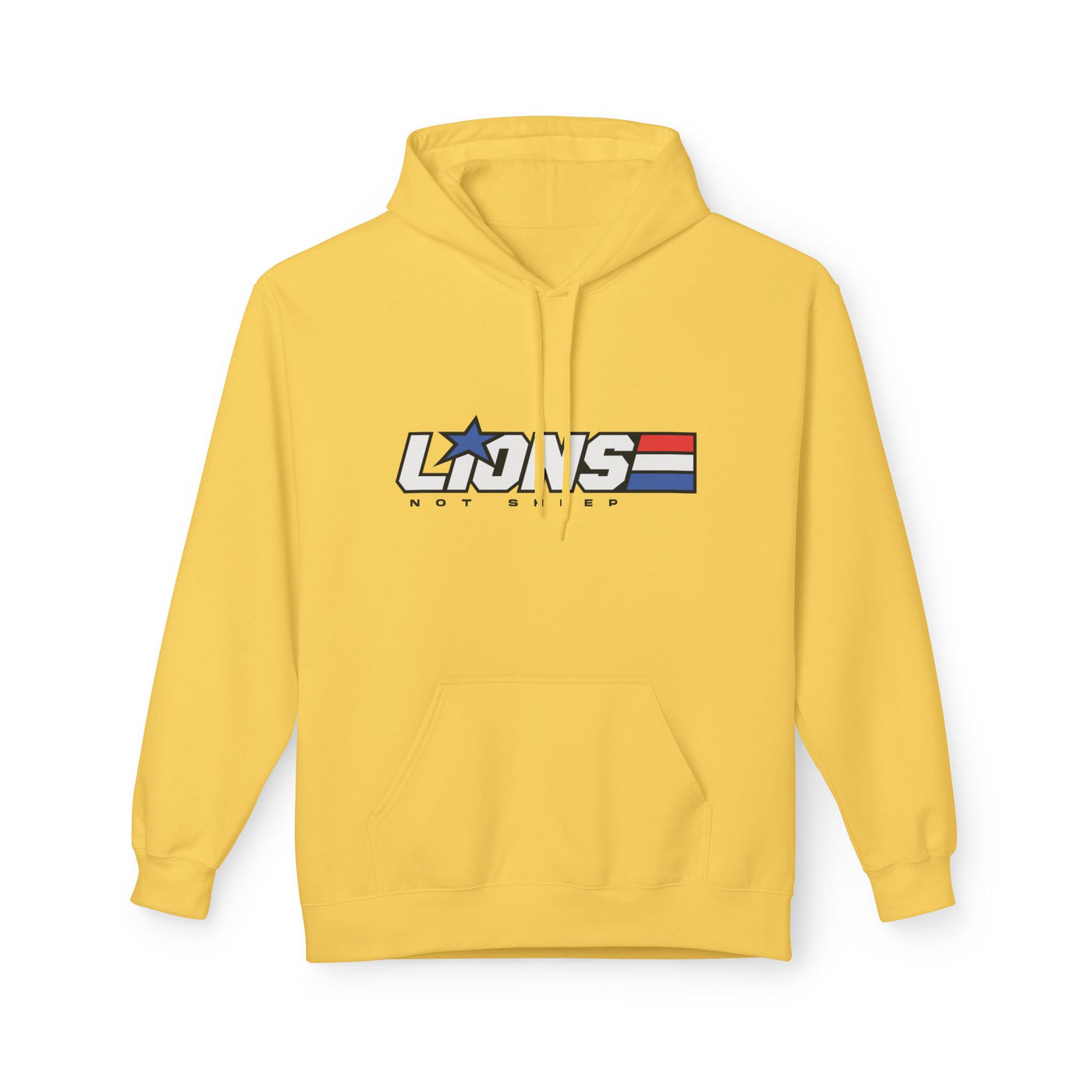 Lions Not Sheep "American Hero" Softstyle Fleece Hoodie