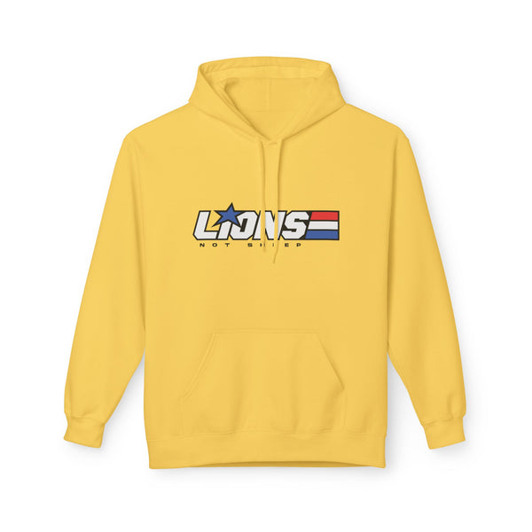 Lions Not Sheep "American Hero" Softstyle Fleece Hoodie