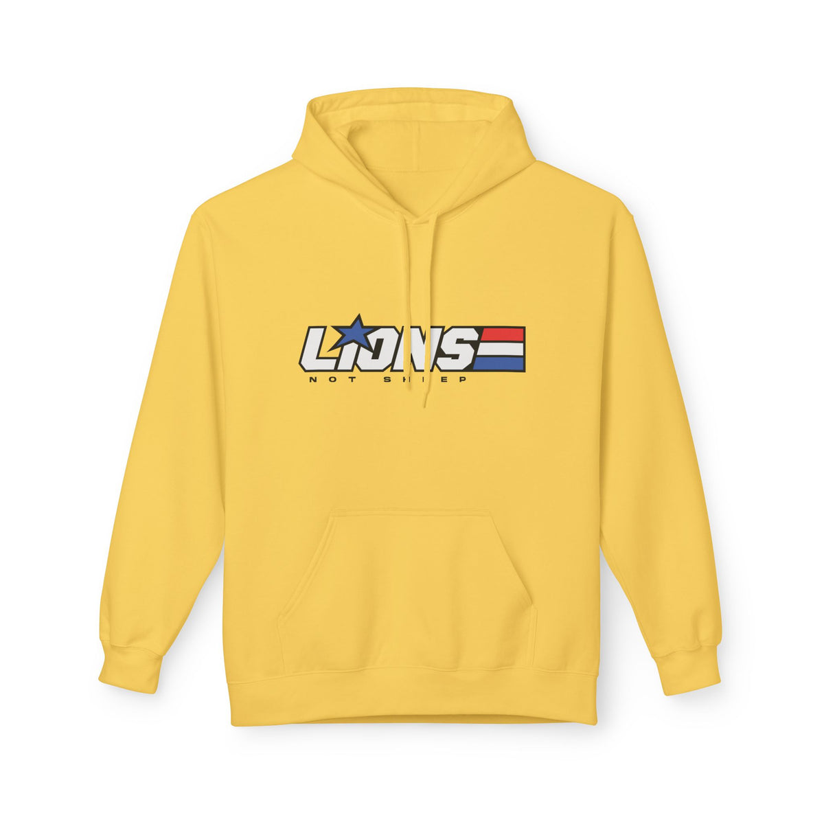 Lions Not Sheep "American Hero" Softstyle Fleece Hoodie