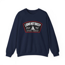 Lions Not Sheep "Lead From the Front" Unisex Crewneck Sweatshirt