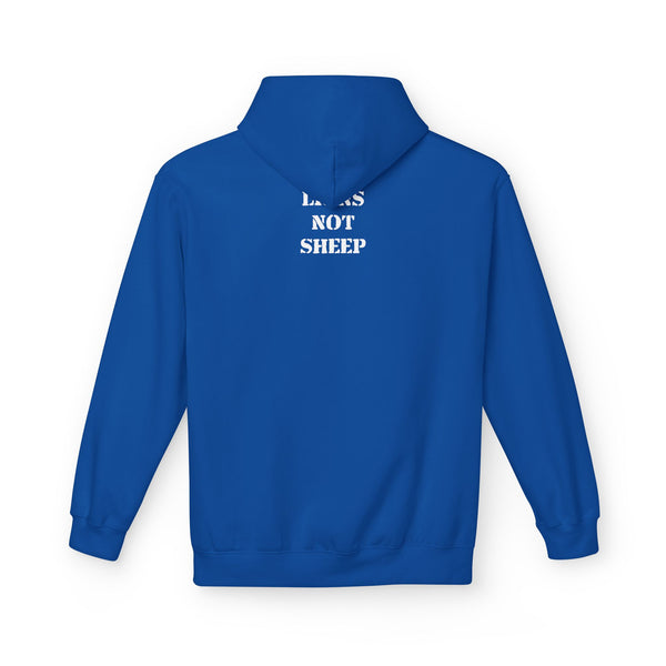 Lions Not Sheep "Crossed Guns" Softstyle Fleece Hoodie