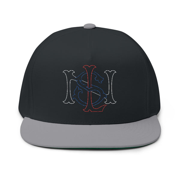 Lions Not Sheep "Yankee" Flat Bill Hat - Dark Version Old