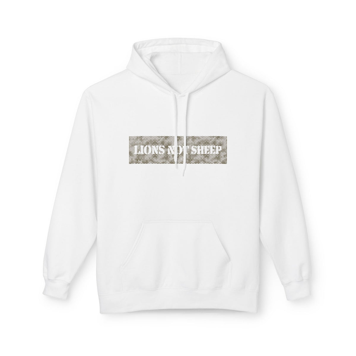Lions Not Sheep "Gunner" Softstyle Fleece Hoodie