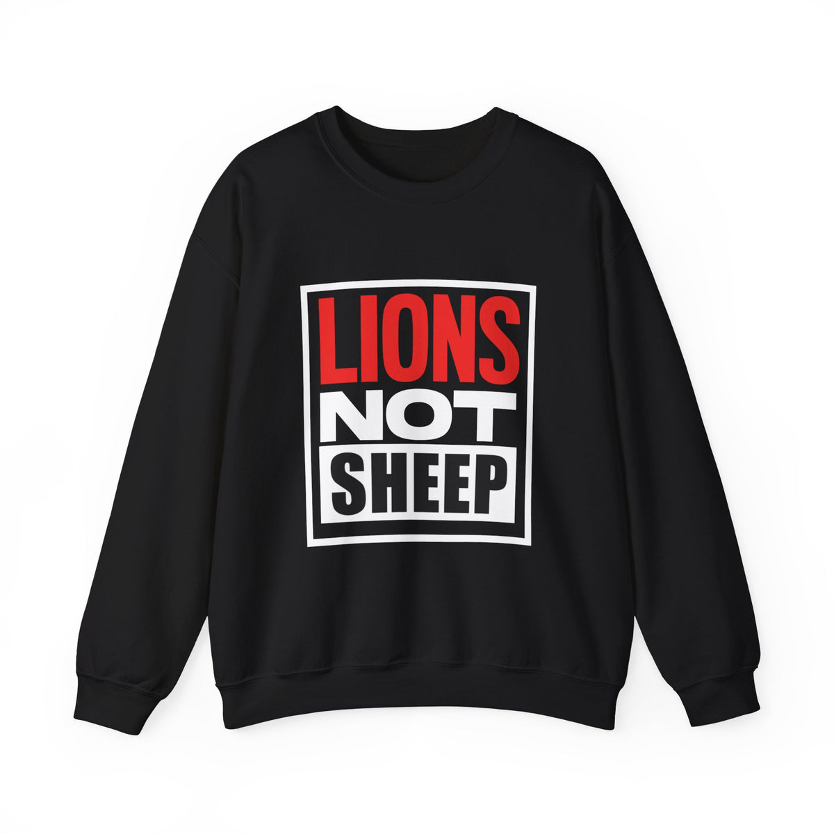 Lions Not Sheep "Street" Unisex Crewneck Sweatshirt