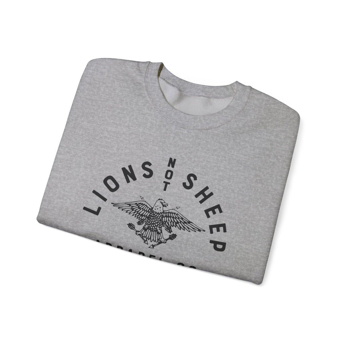 Lions Not Sheep "Vintage Eagle" Unisex Crewneck Sweatshirt
