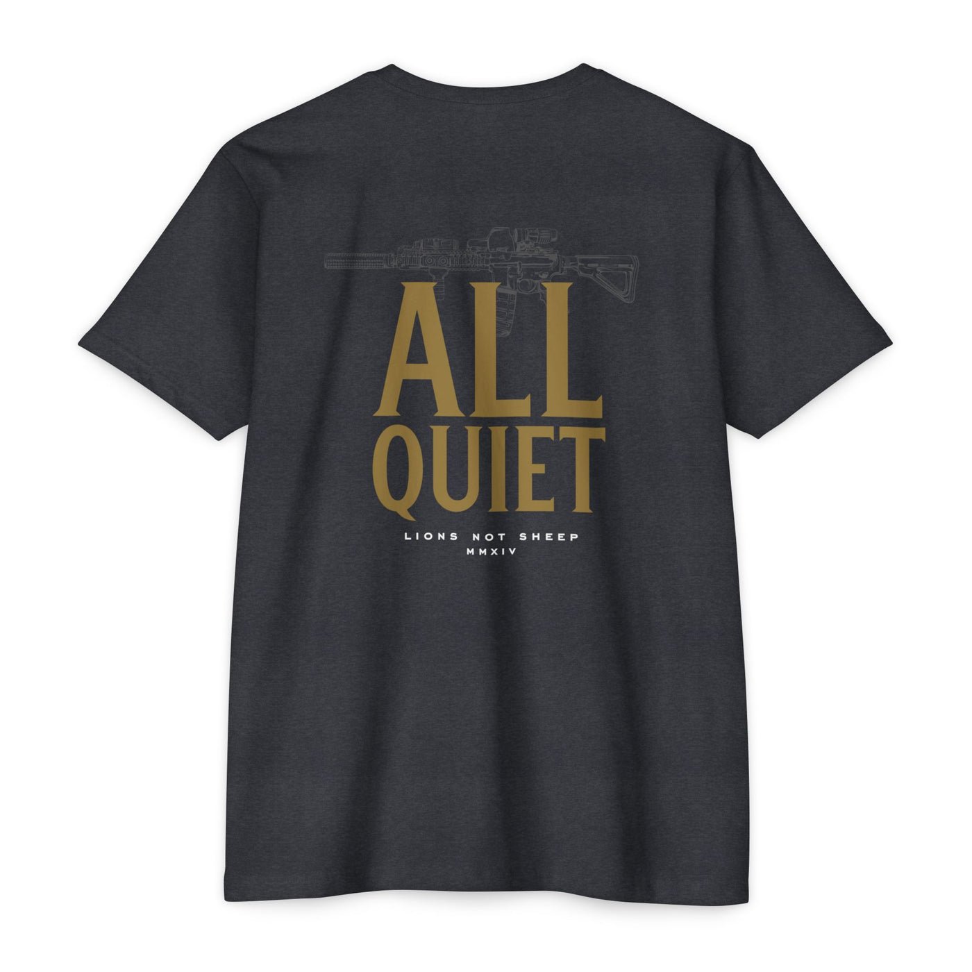 Lions Not Sheep "All Quiet" Tee