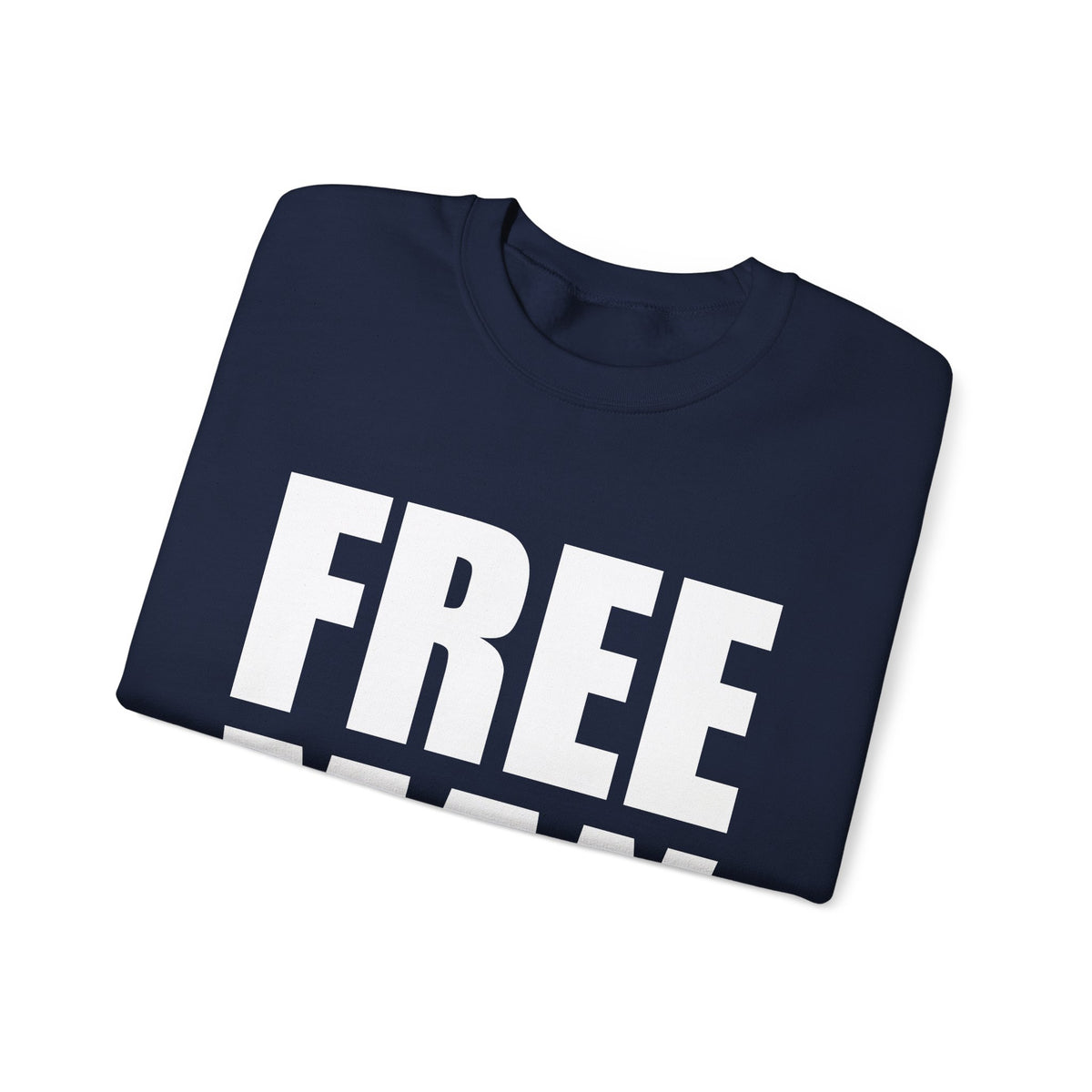 Lions Not Sheep "Free Man" Unisex Crewneck Sweatshirt