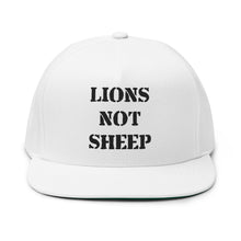 Lions Not Sheep "OG" Flat Bill Hat - Light Version Old