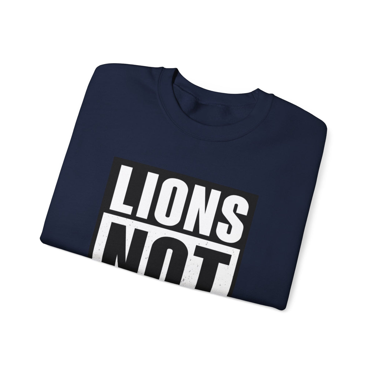 Lions Not Sheep "Straight Outta" Unisex Crewneck Sweatshirt