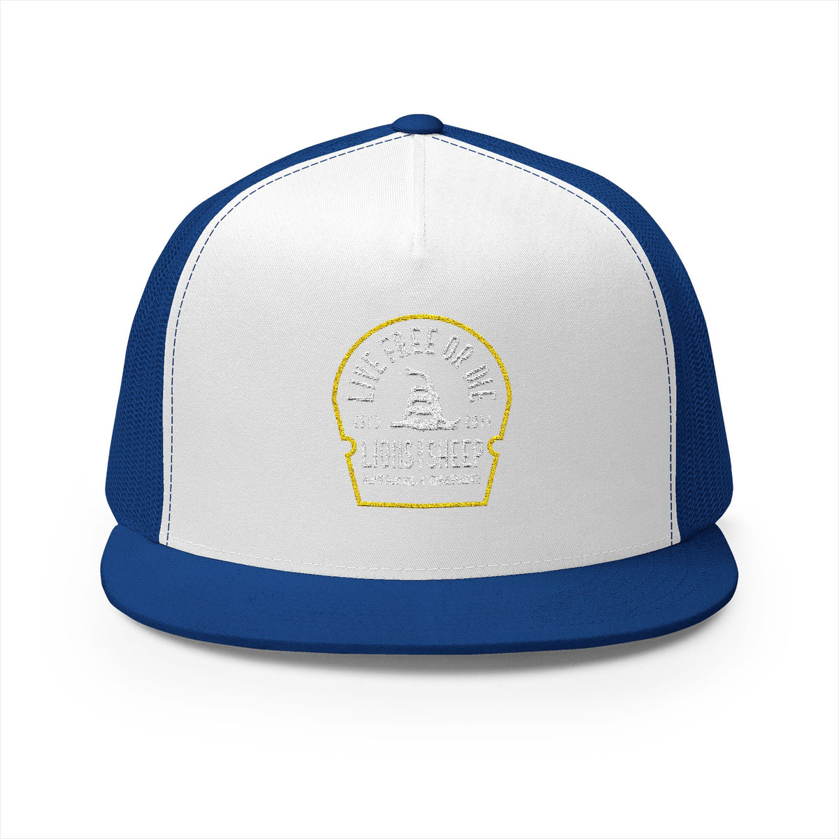 Lions Not Sheep &quot;Live Free or Die&quot; 5 Panel Trucker Hat