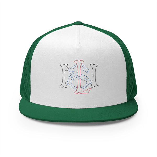 Lions Not Sheep "Yankee" 5 Panel Trucker Hat - Light Version