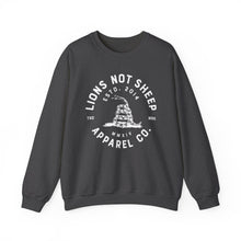 Lions Not Sheep "Don't Tread on Me" Unisex Crewneck Sweatshirt