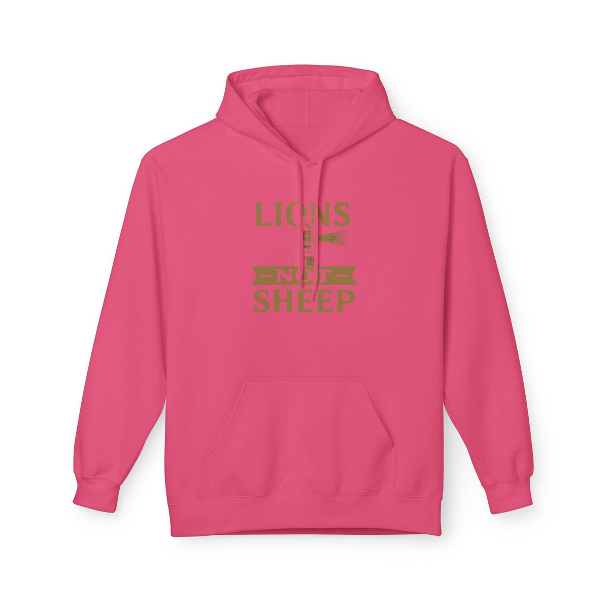 Lions Not Sheep "Watchtower" Softstyle Fleece Hoodie
