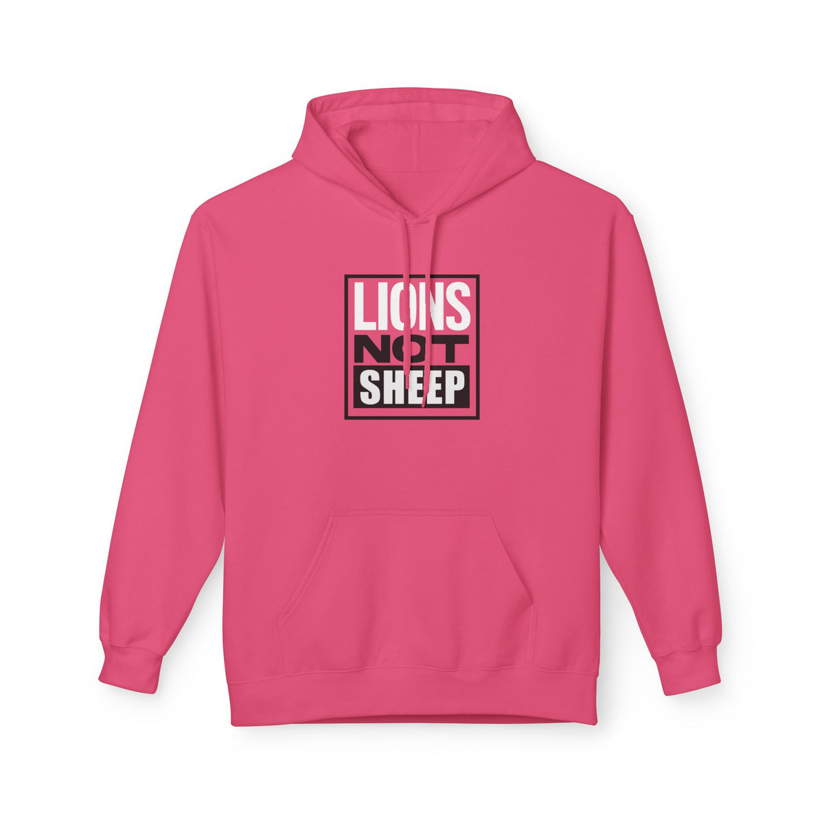 Lions Not Sheep "Street" Softstyle Fleece Hoodie