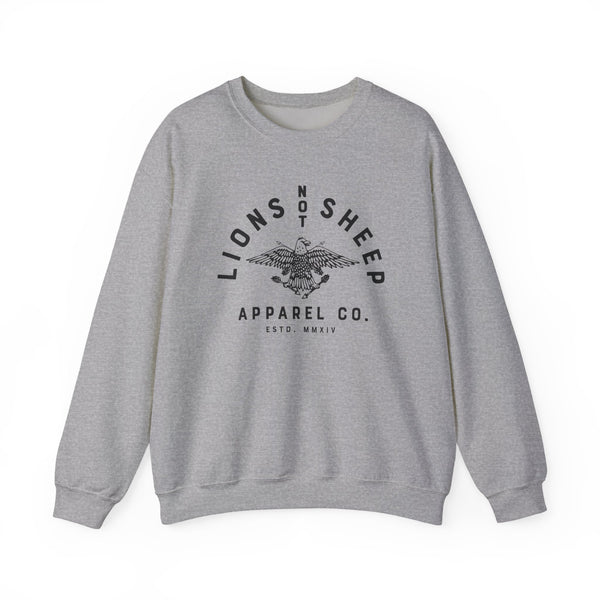 Lions Not Sheep "Vintage Eagle" Unisex Crewneck Sweatshirt