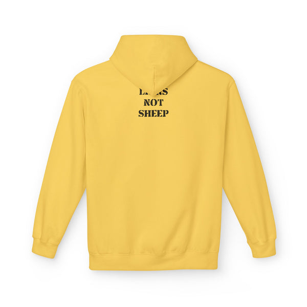 Lions Not Sheep "Live Free or Die" Softstyle Fleece Hoodie