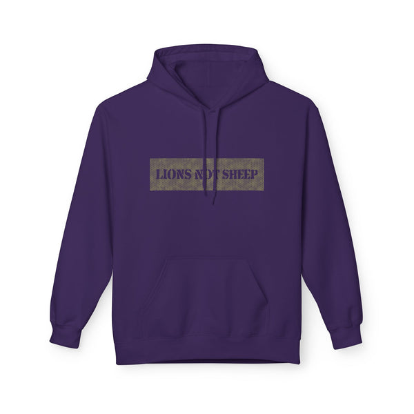 Lions Not Sheep "Gunner" Softstyle Fleece Hoodie