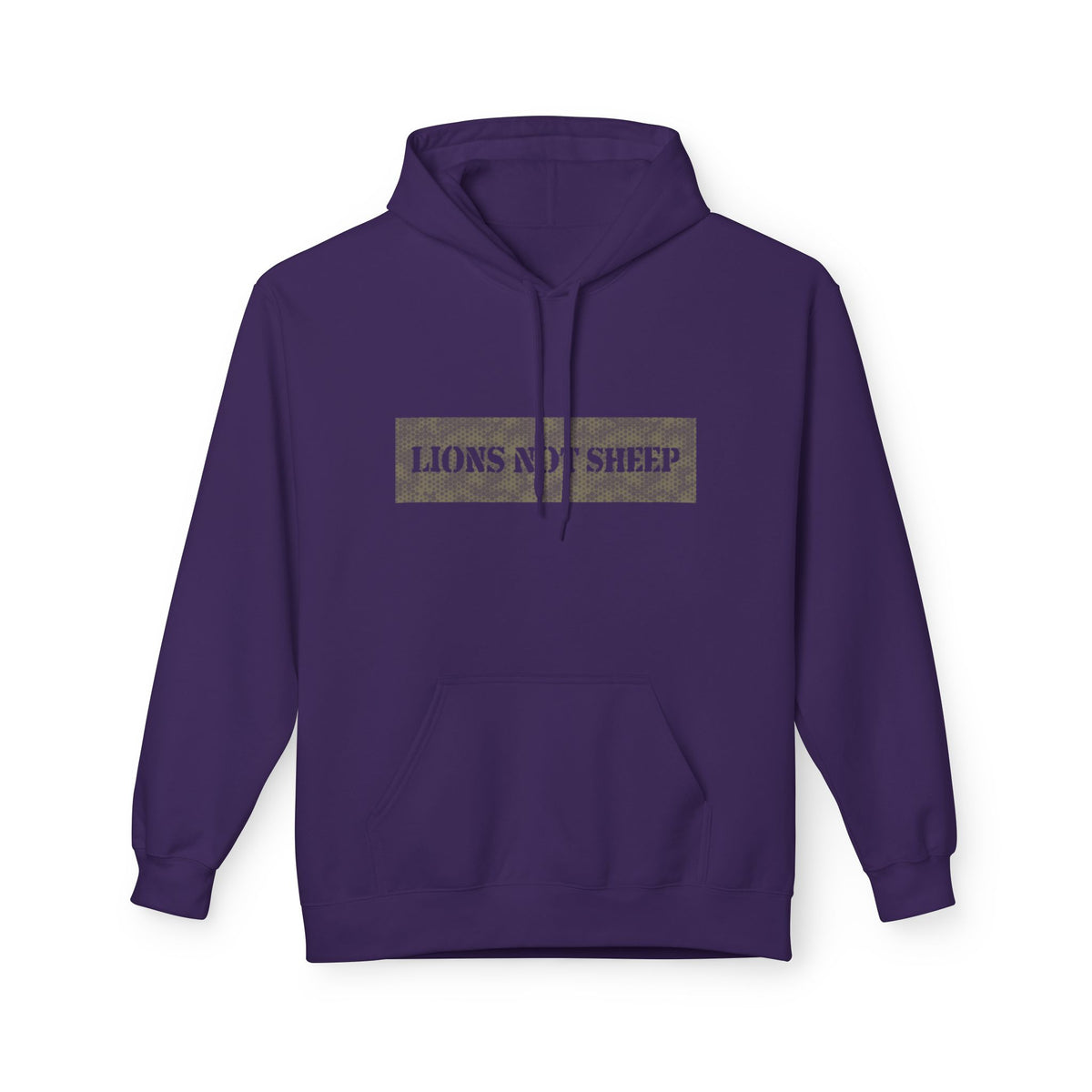 Lions Not Sheep "Gunner" Softstyle Fleece Hoodie