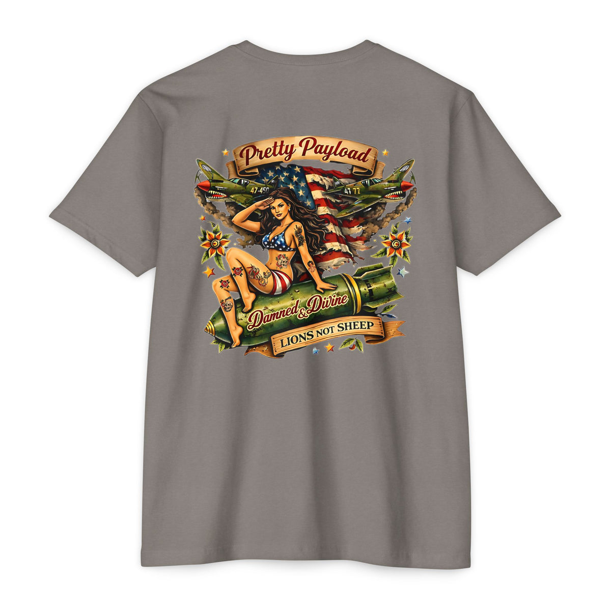 Lions Not Sheep "Pretty Payload" Tee