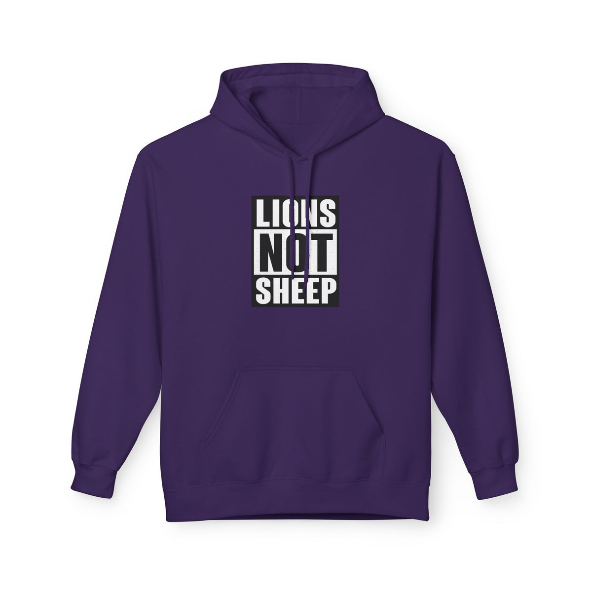 Lions Not Sheep "Straight Outta" Softstyle Fleece Hoodie