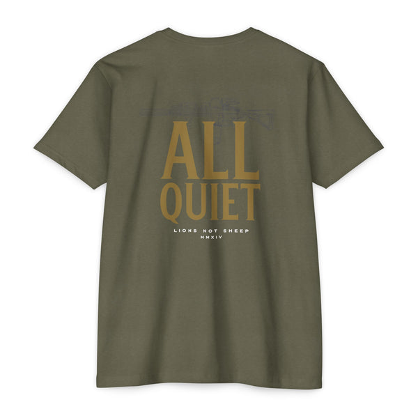 Lions Not Sheep "All Quiet" Tee