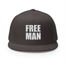 Lions Not Sheep "Free Man" 5 Panel Trucker Hat - Dark Version Old
