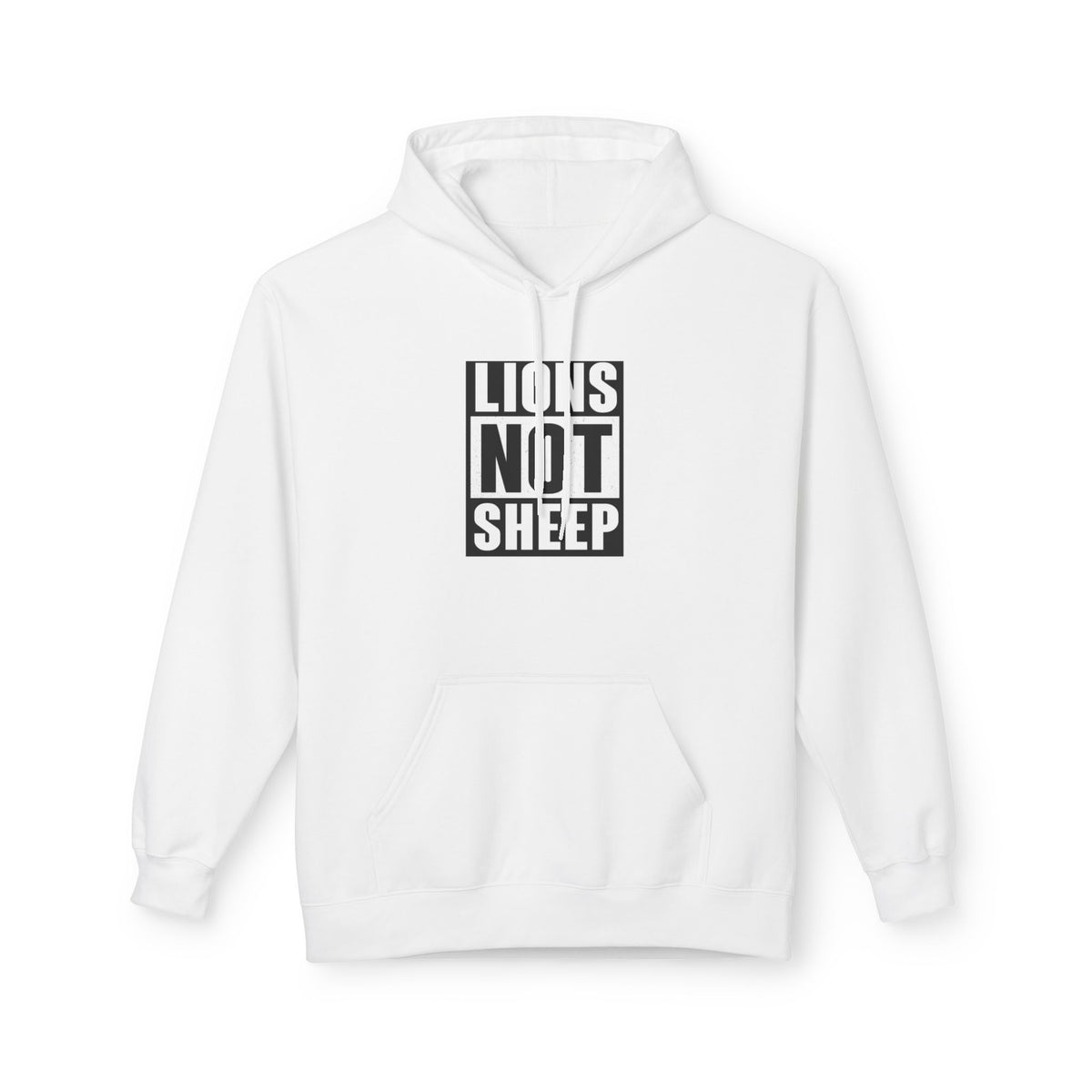 Lions Not Sheep "Straight Outta" Softstyle Fleece Hoodie