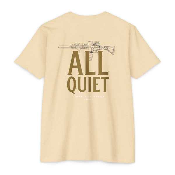 Lions Not Sheep "All Quiet" Tee