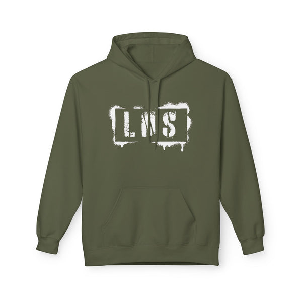Lions Not Sheep "Spray Paint Graffiti" Softstyle Fleece Hoodie