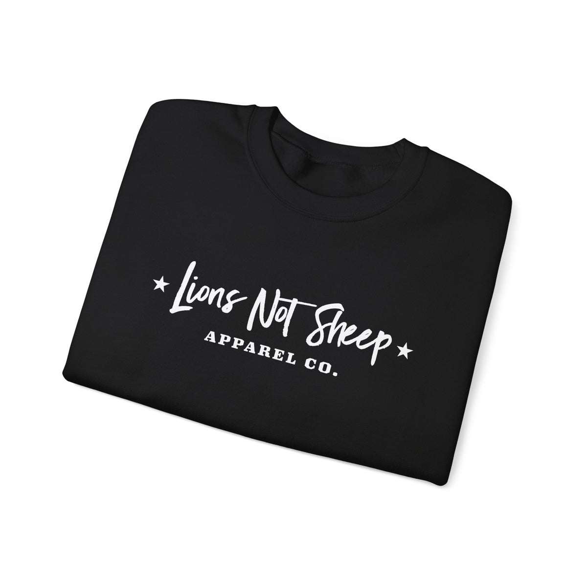 Lions Not Sheep "Apparel Co." Unisex Crewneck Sweatshirt