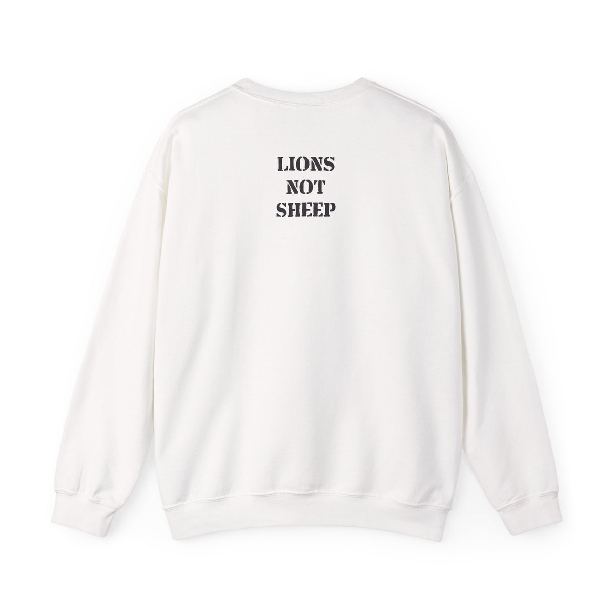 Lions Not Sheep "Spray Paint Graffiti" Unisex Crewneck Sweatshirt