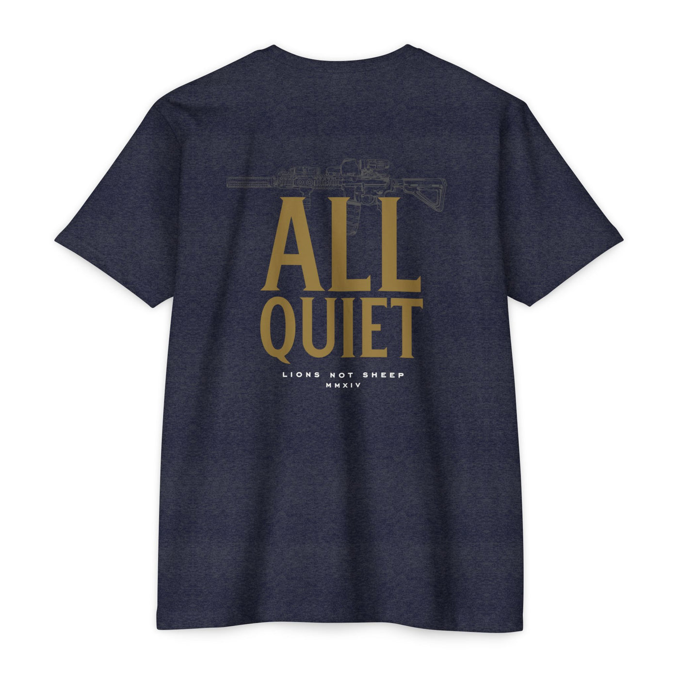 Lions Not Sheep "All Quiet" Tee