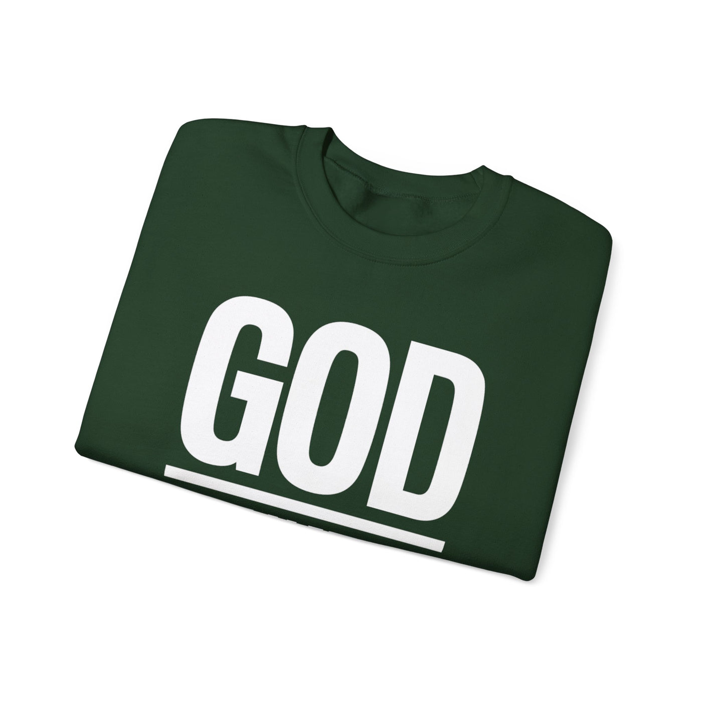 Lions Not Sheep "God's Nation" Unisex Crewneck Sweatshirt